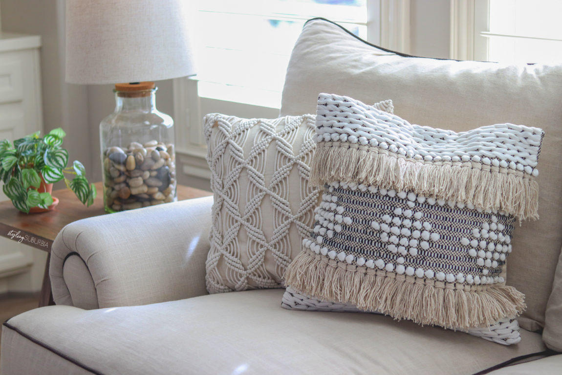 Spring Pillow Refresh with Busa Designs – Styling Suburbia