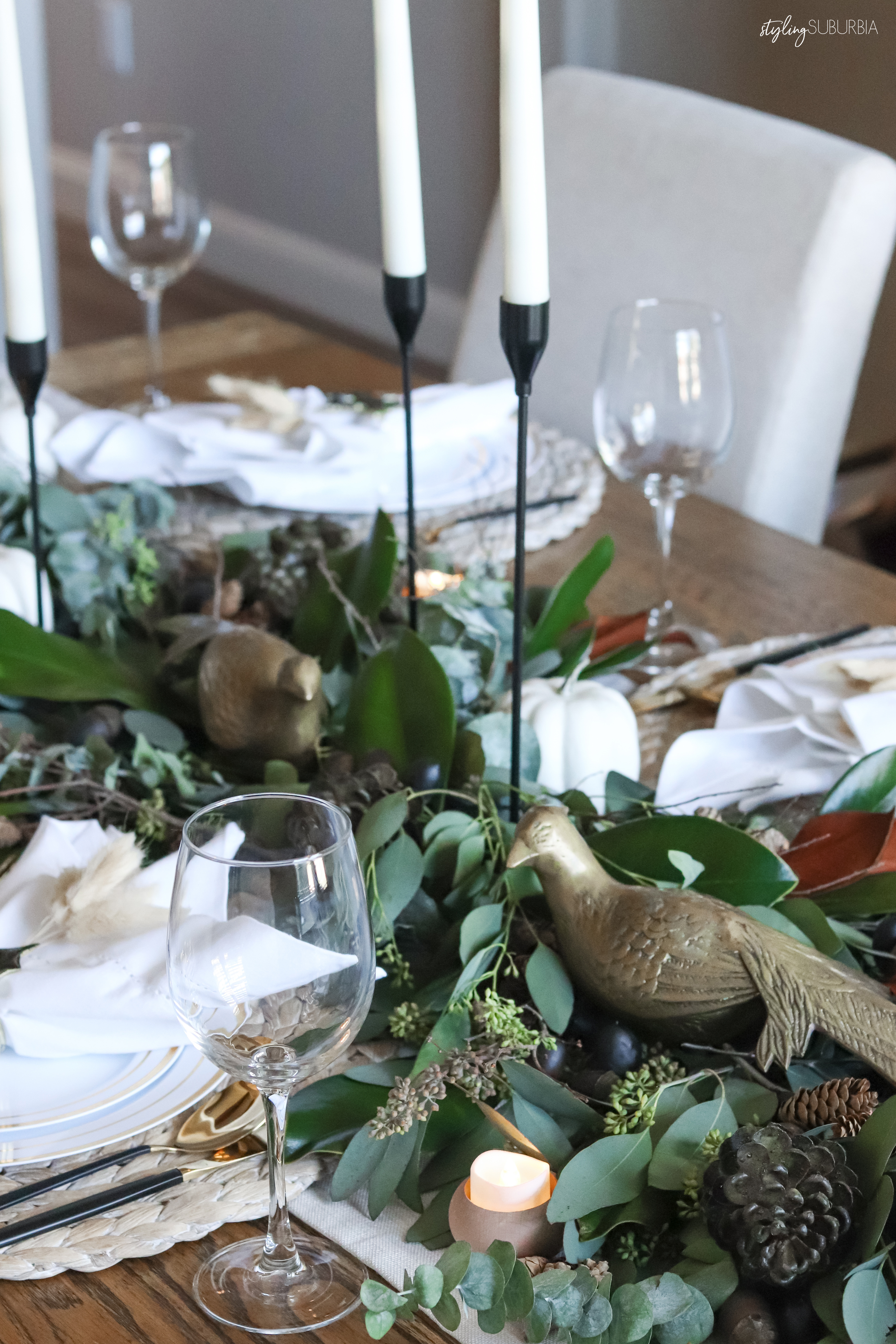 Fall Tablescape Tutorial – Styling Suburbia